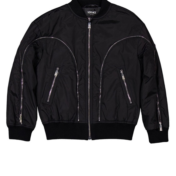 Versace Other - Versace Black Quilted Jacket and joggers